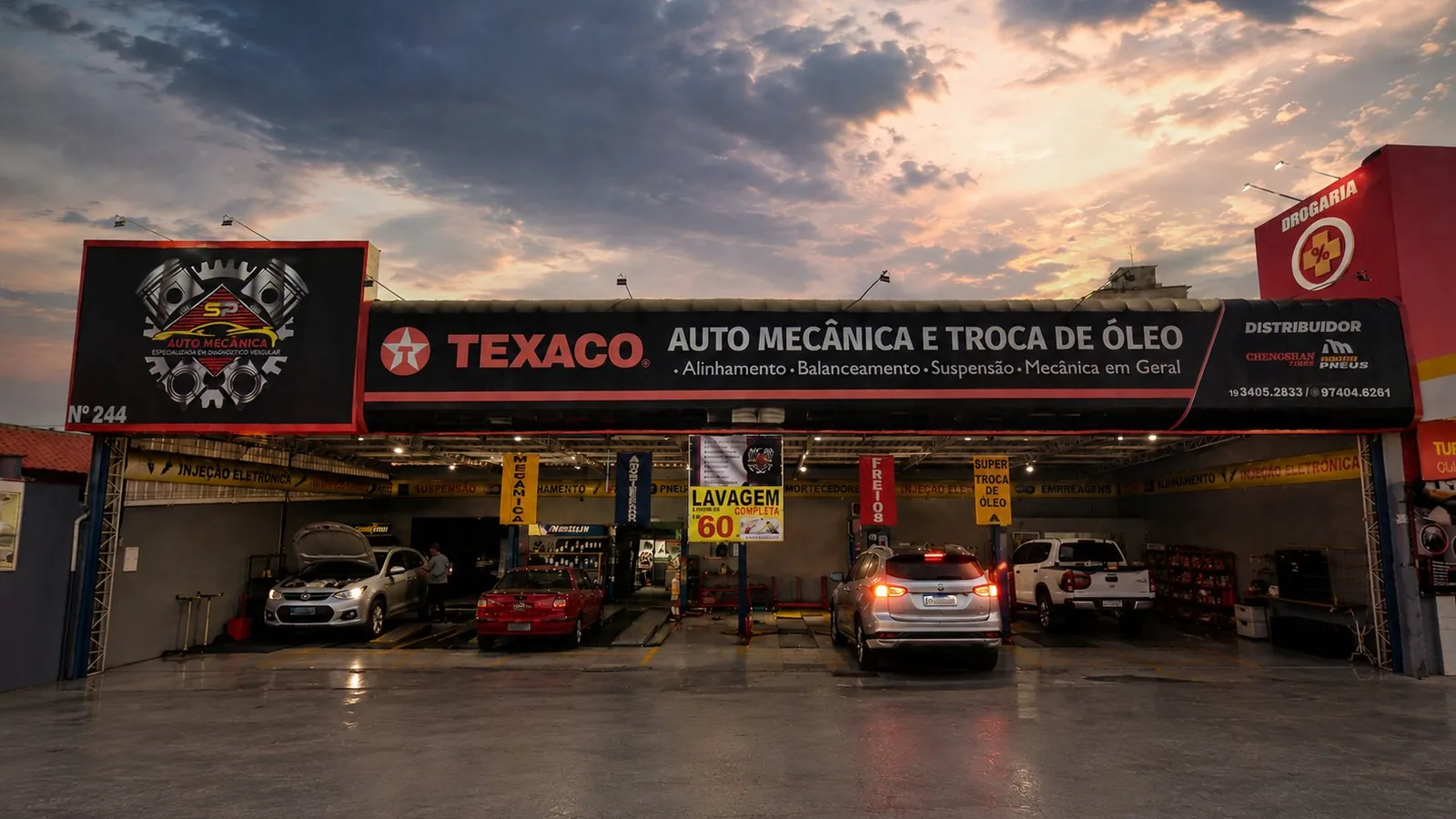 Oficina SP Auto Mecânica em Americana-SP